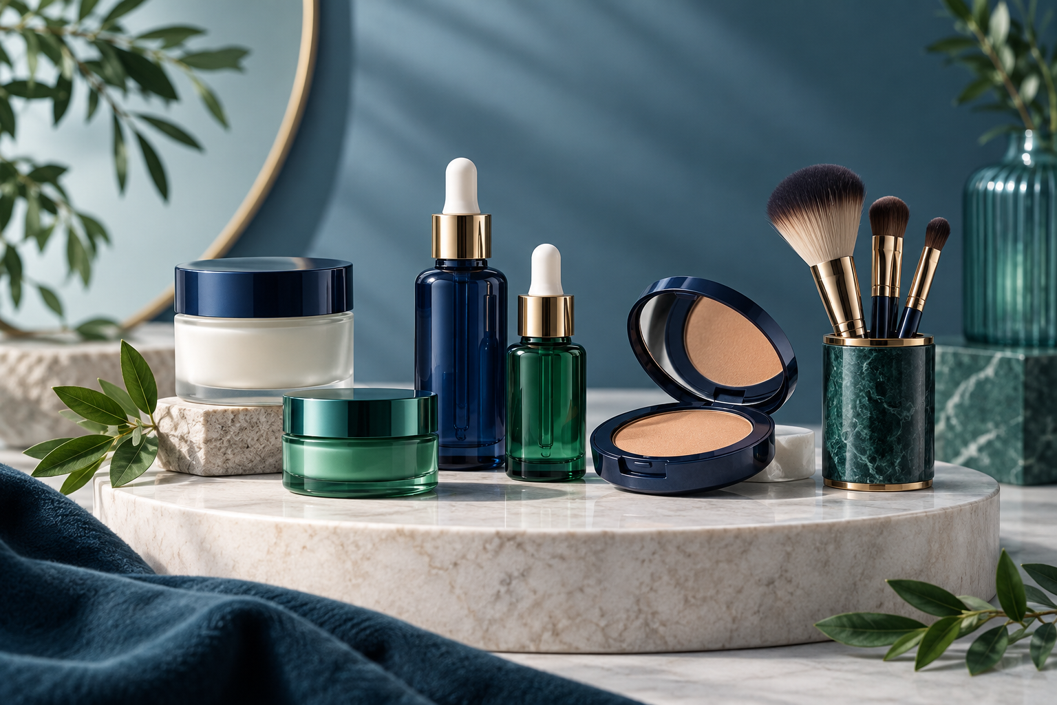 Cosmétiques & beauté — illustration de catégorie