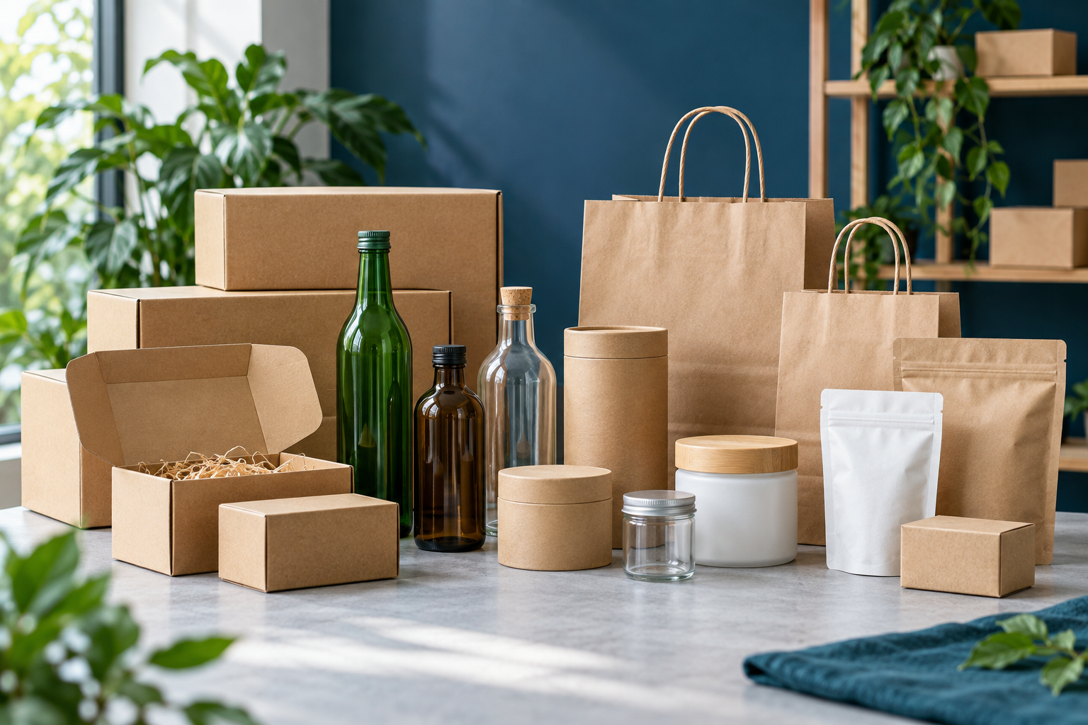 Emballage & packaging — illustration de catégorie
